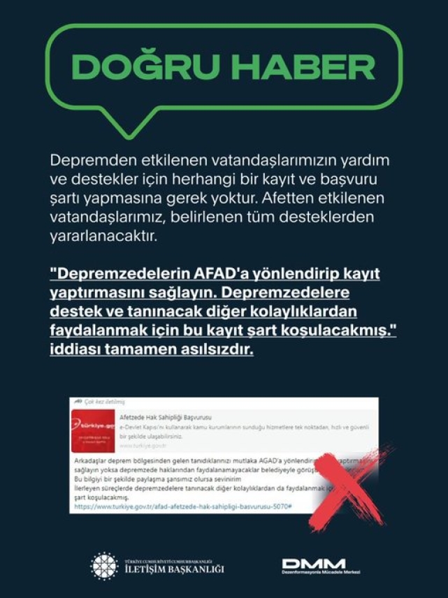 Yalan haberler tek tek açıklandı.
