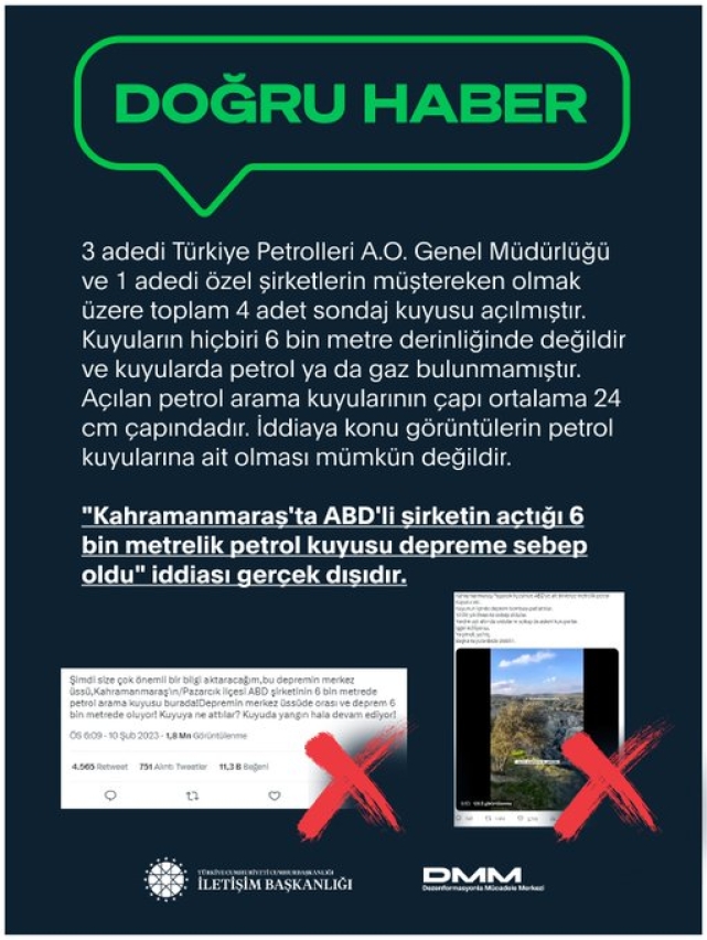 Yalan haberler tek tek açıklandı.