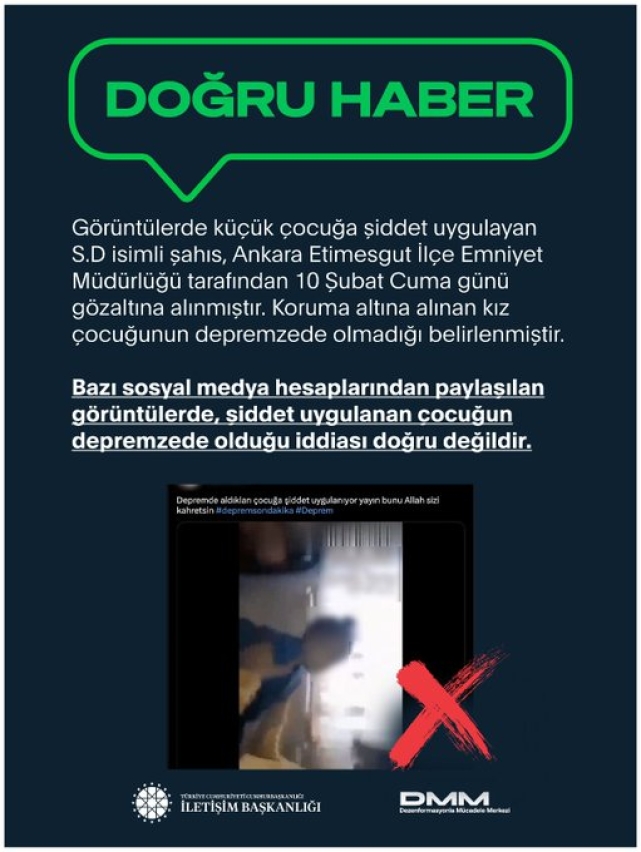Yalan haberler tek tek açıklandı.