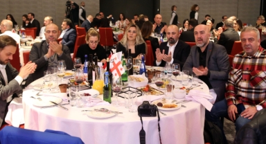 Türk-Gürcü Dostluk Gecesi Başkent Tiflis'te gerçekleştirildi.