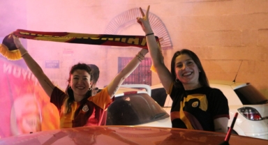 Galatasaraylı Taraftarlar Tekirdağ Sokakların
