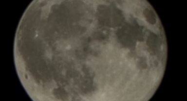 Sandıklı’da Göz Kamaştıran Dolunay Manzarası