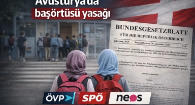 Avusturya’da 14 yaş altı öğrenciler için başörtüsü yasağı resmileşti: Düzenleme koalisyon ortaklarının oylarıyla meclisten geçti