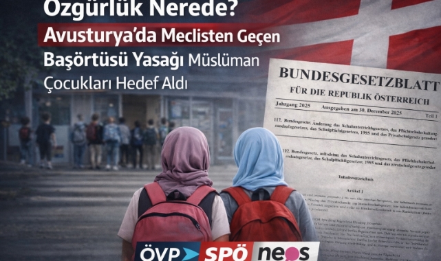 Özgürlük Nerede? Avusturya’da Meclisten Geçen Başörtüsü Yasağı Müslüman Çocukları Hedef Aldı